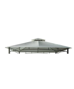 COVER DI RICAMBIO PER GAZEBO DA ESTERNO EUROGARDEN "DELUXE" IN POLIESTERE ECRÙ 3X3 M